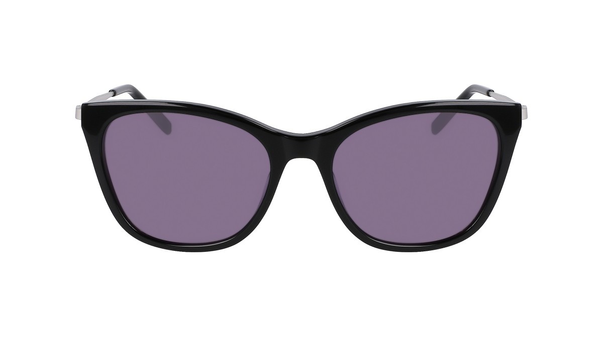 Sunglasses Dkny DK711S (001) color black shape cat eye lenses smoke solid