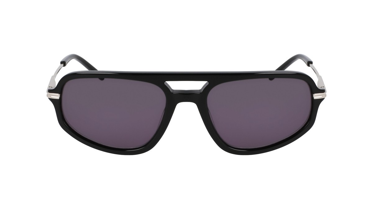 Sonnenbrillen Dkny DK712S (001) farbe black form navigator gläser grey