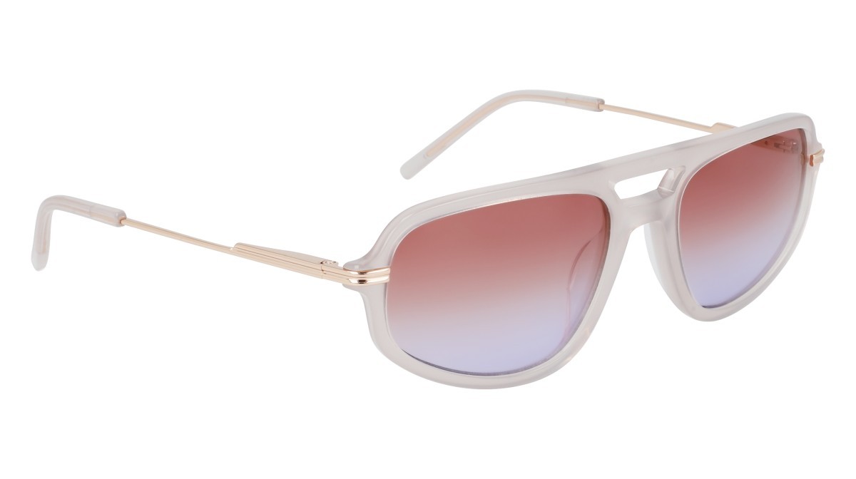 Sonnenbrillen Dkny DK712S (011) farbe fog form navigator gläser mauve/violet gradient