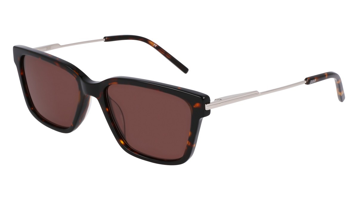 Sonnenbrillen Dkny DK713S (237) farbe dark tortoise form pantos gläser brown