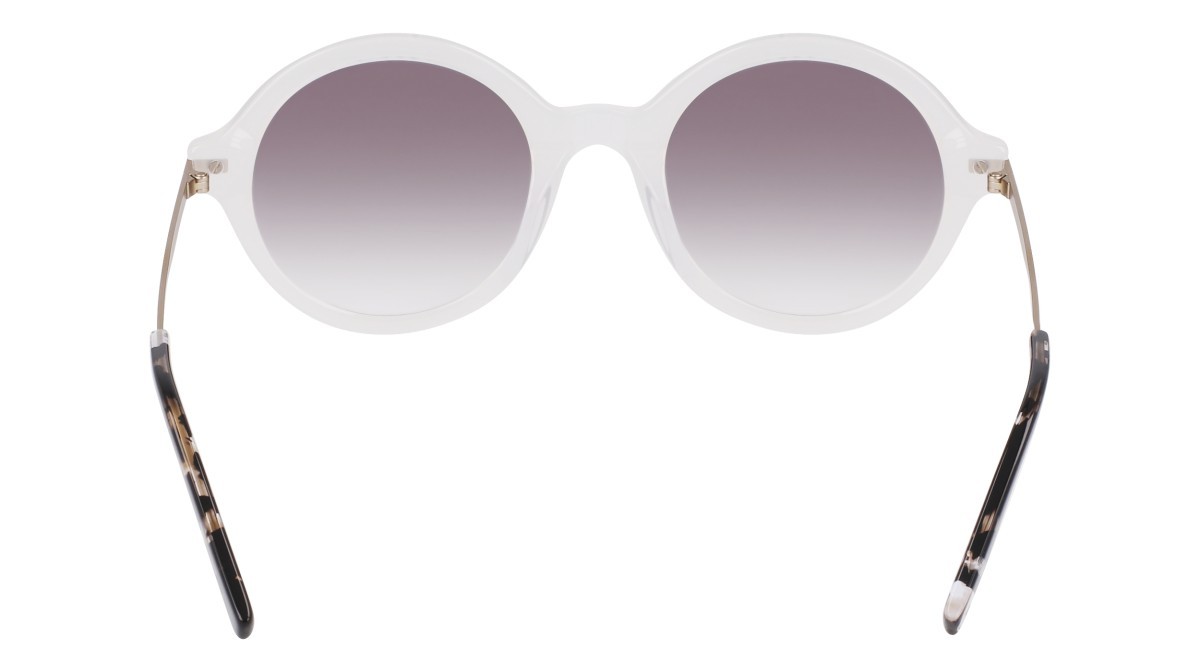 Occhiali da sole Dkny DK714S N (125) colore milky cloud forma rotondo lenti gradient smtruee