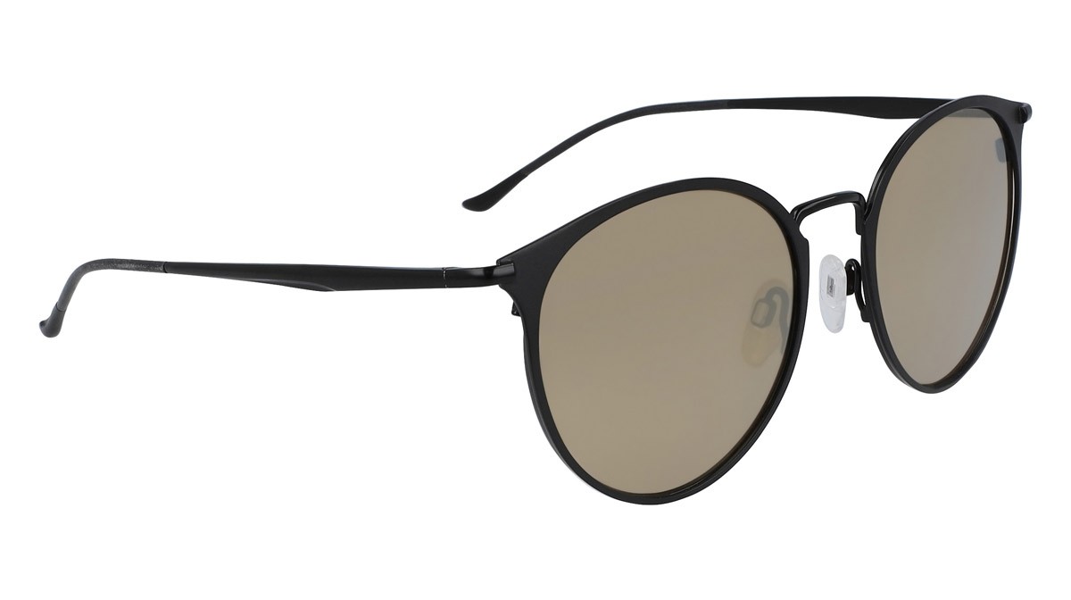 Sonnenbrillen Donna Karan DO100S (003) farbe black/gold flash form rund 