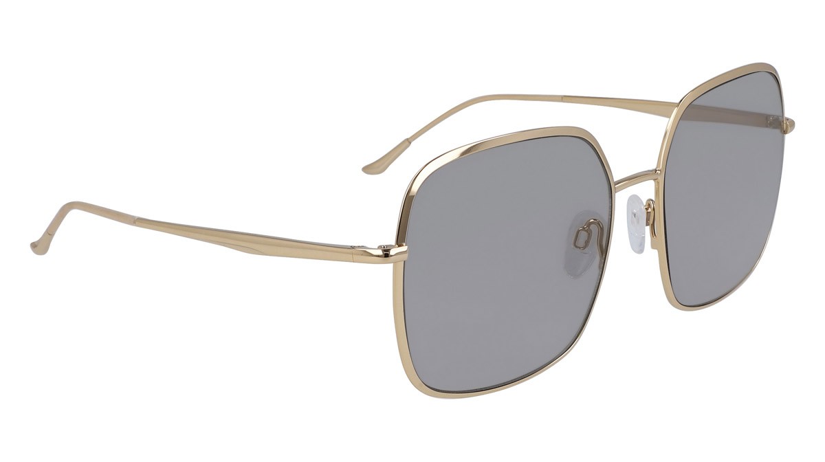 Sonnenbrillen Donna Karan DO101S (717) farbe gold form quadratisch 