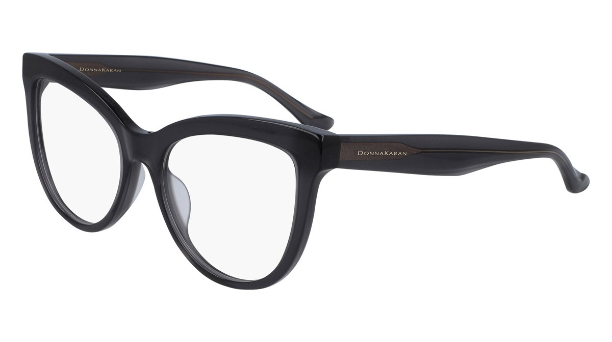 Brillen Donna Karan DO5000 (011) farbe black crystal form cat-eye 