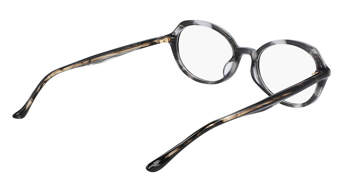 Brillen Donna Karan DO5004 (039) farbe black grey horn form oval 