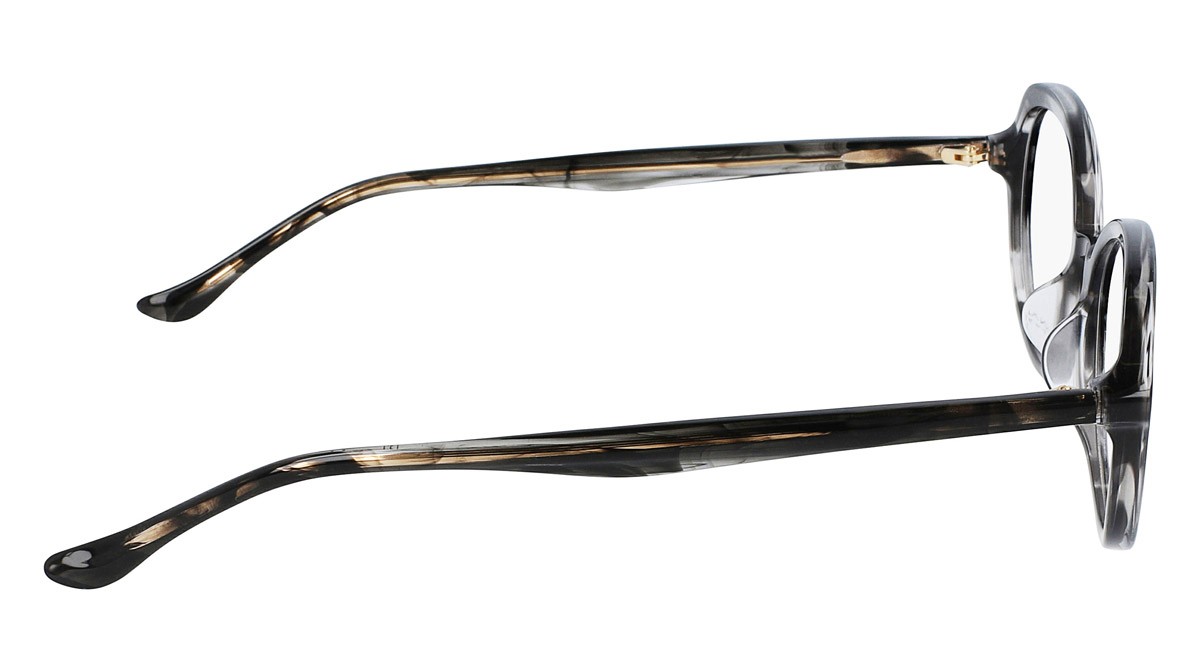 Brillen Donna Karan DO5004 (039) farbe black grey horn form oval 