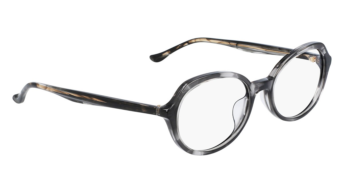 Brillen Donna Karan DO5004 (039) farbe black grey horn form oval 