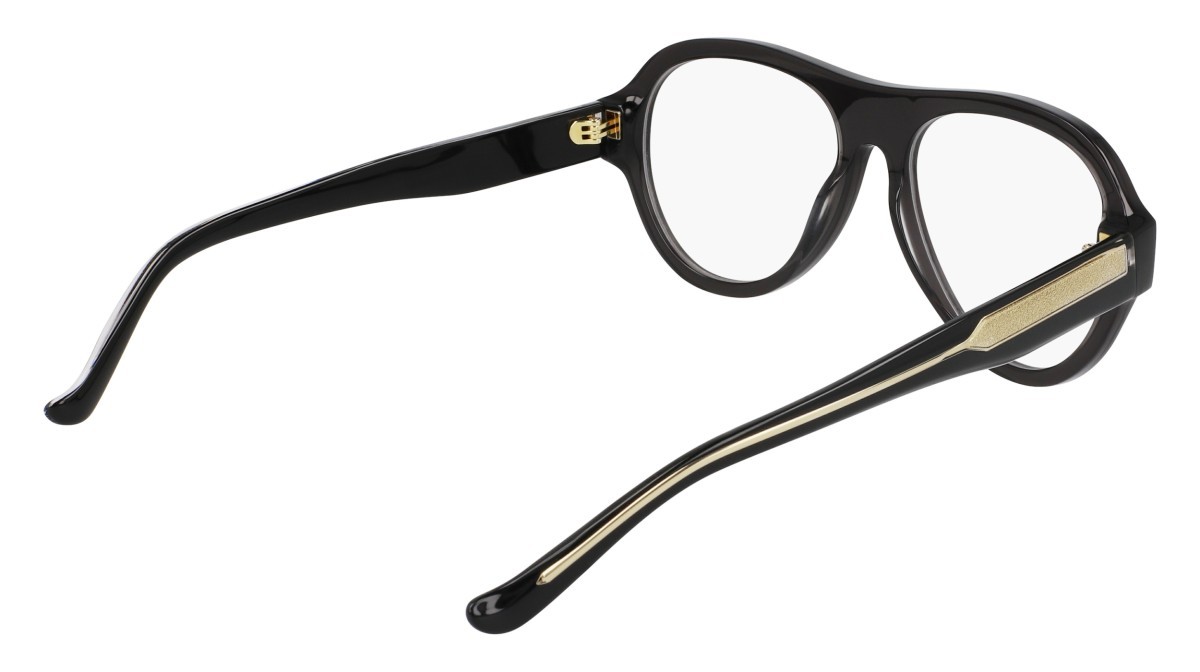 Brillen Donna Karan DO5012 (001) farbe black crystal form aviator 