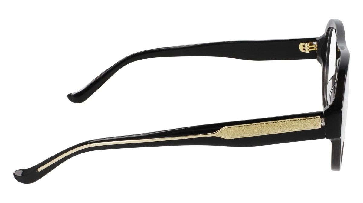 Brillen Donna Karan DO5012 (001) farbe black crystal form aviator 