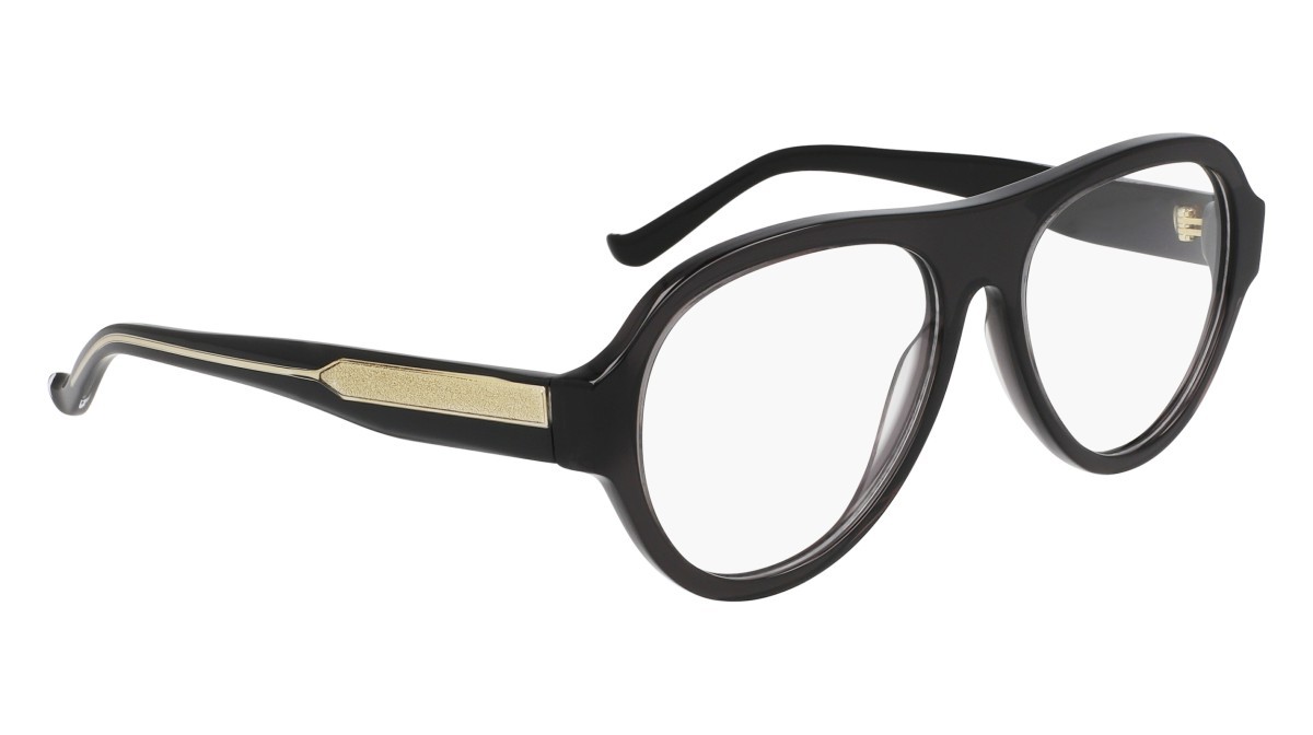 Brillen Donna Karan DO5012 (001) farbe black crystal form aviator 