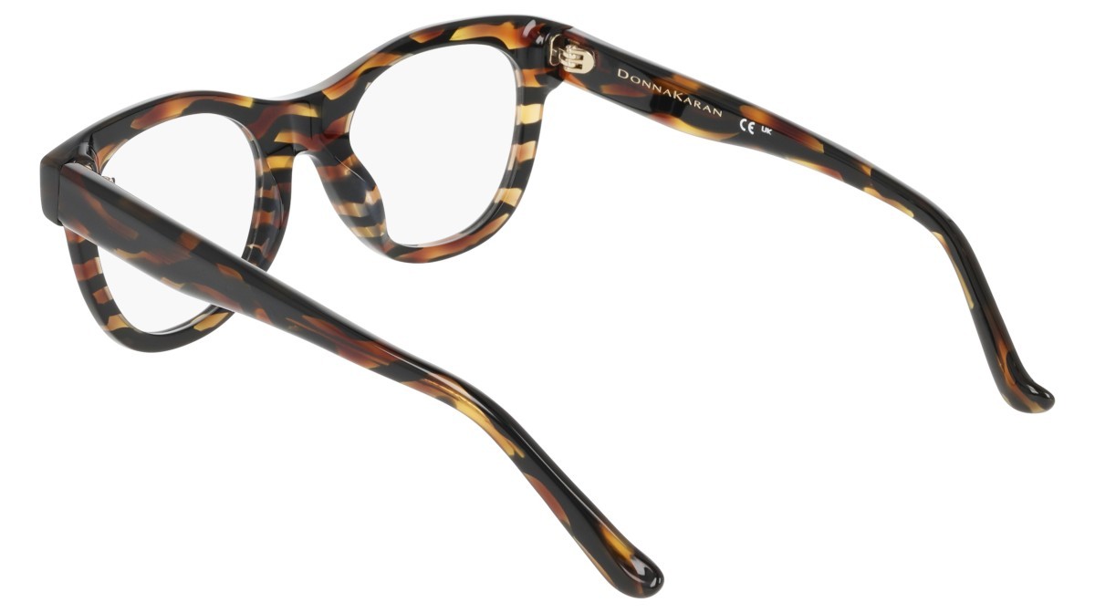 Eyeglasses Donna Karan DO5018 (233) color brown horn shape round 