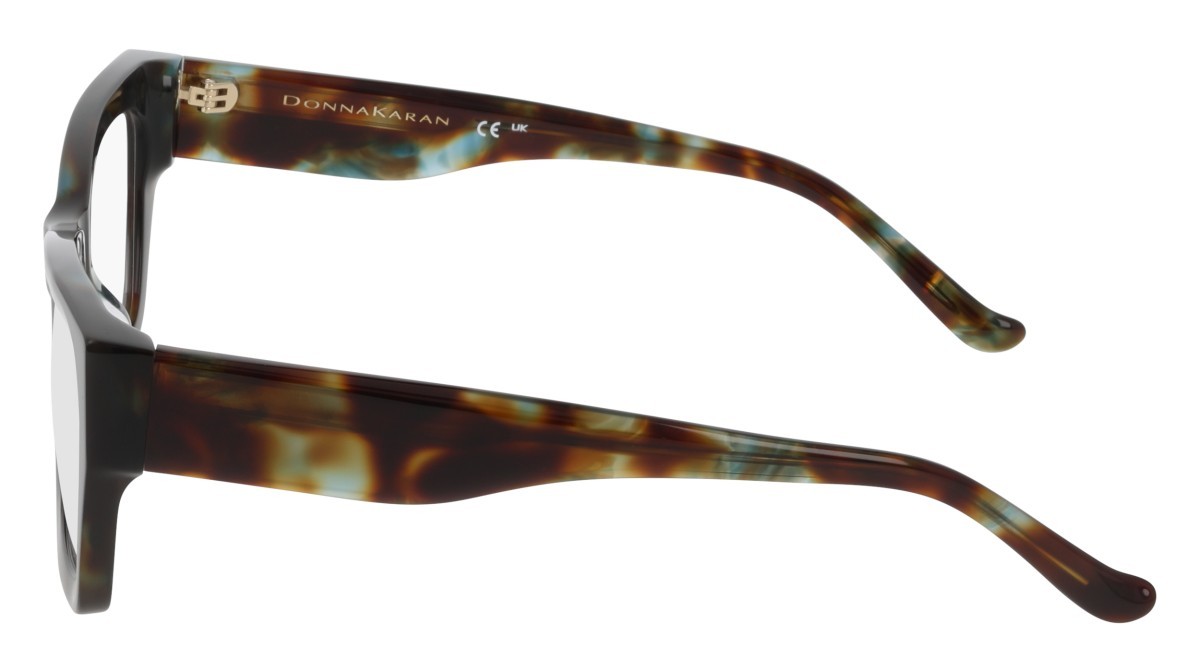 Eyeglasses Donna Karan DO5022 (355) color blue tortoise shape cat eye 