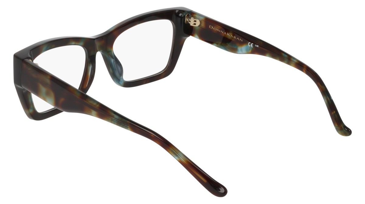 Eyeglasses Donna Karan DO5022 (355) color blue tortoise shape cat eye 