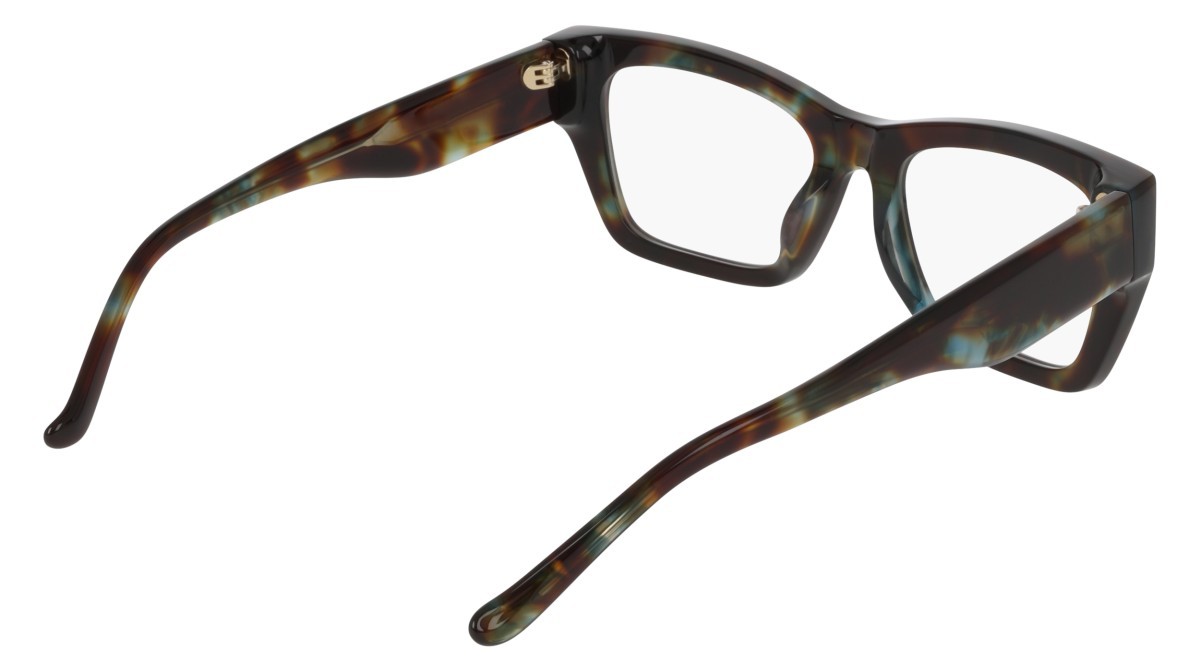 Eyeglasses Donna Karan DO5022 (355) color blue tortoise shape cat eye 