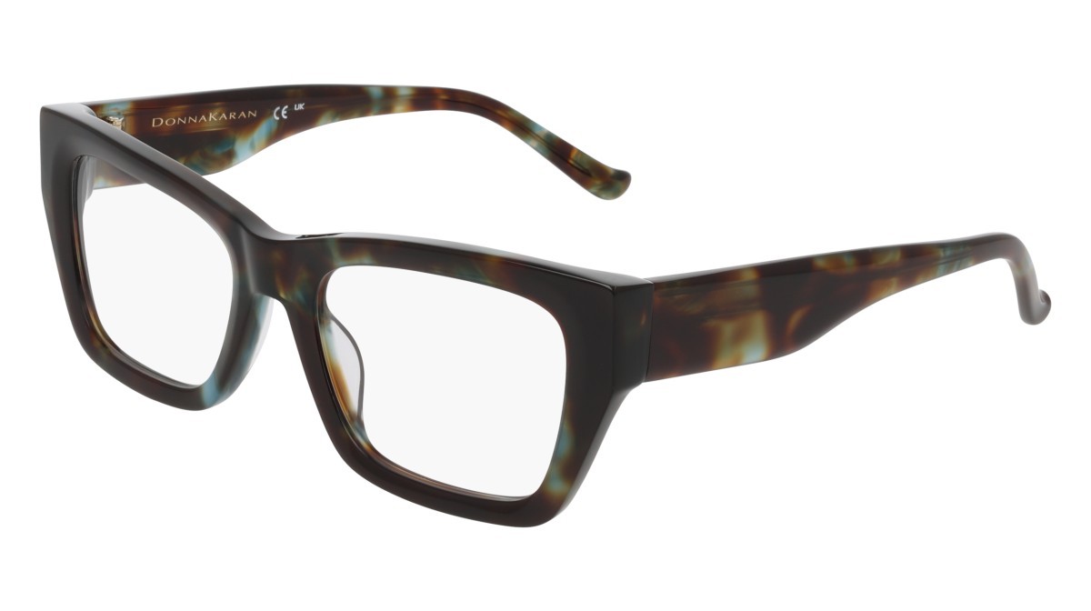 Eyeglasses Donna Karan DO5022 (355) color blue tortoise shape cat eye 