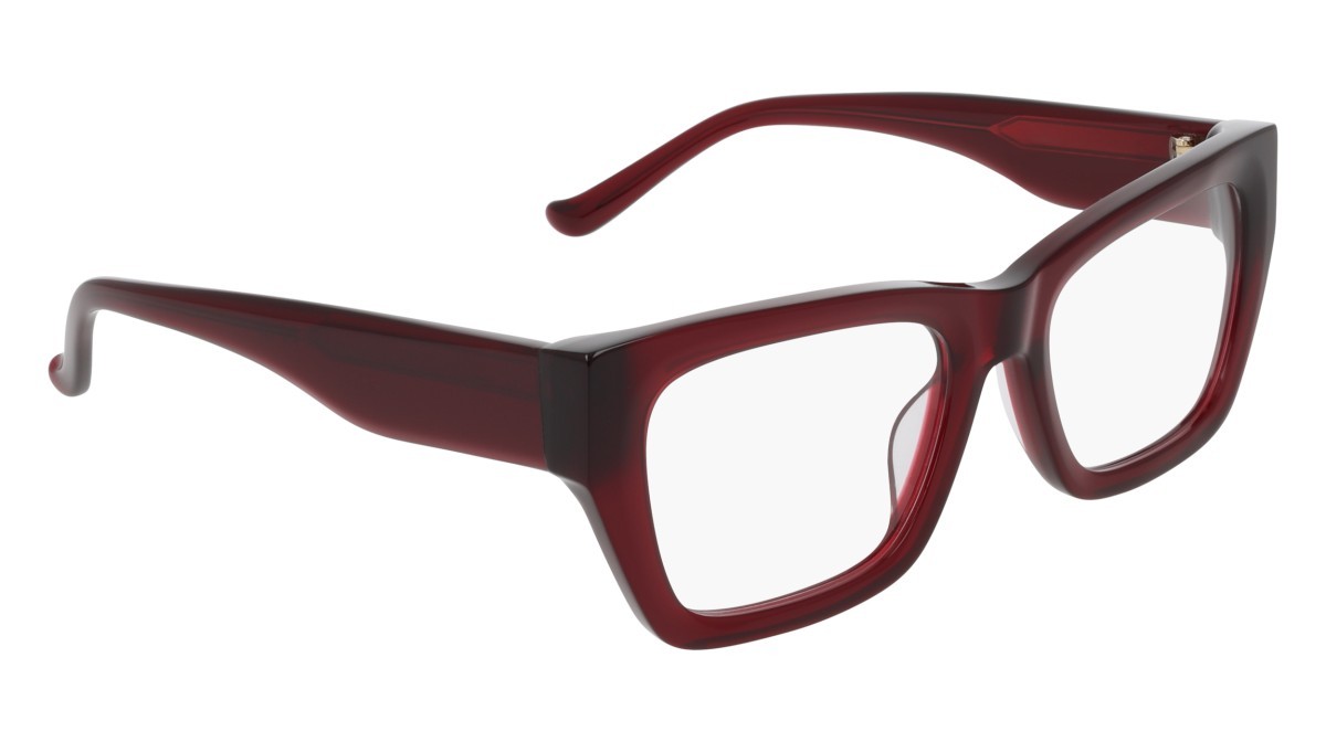 Eyeglasses Donna Karan DO5022 (605) color crystal bordeaux shape cat eye 