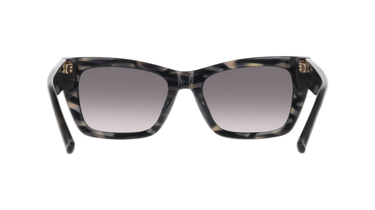 Sunglasses Donna Karan DO519S (050) color grey horn shape cat eye lenses smoke gradient