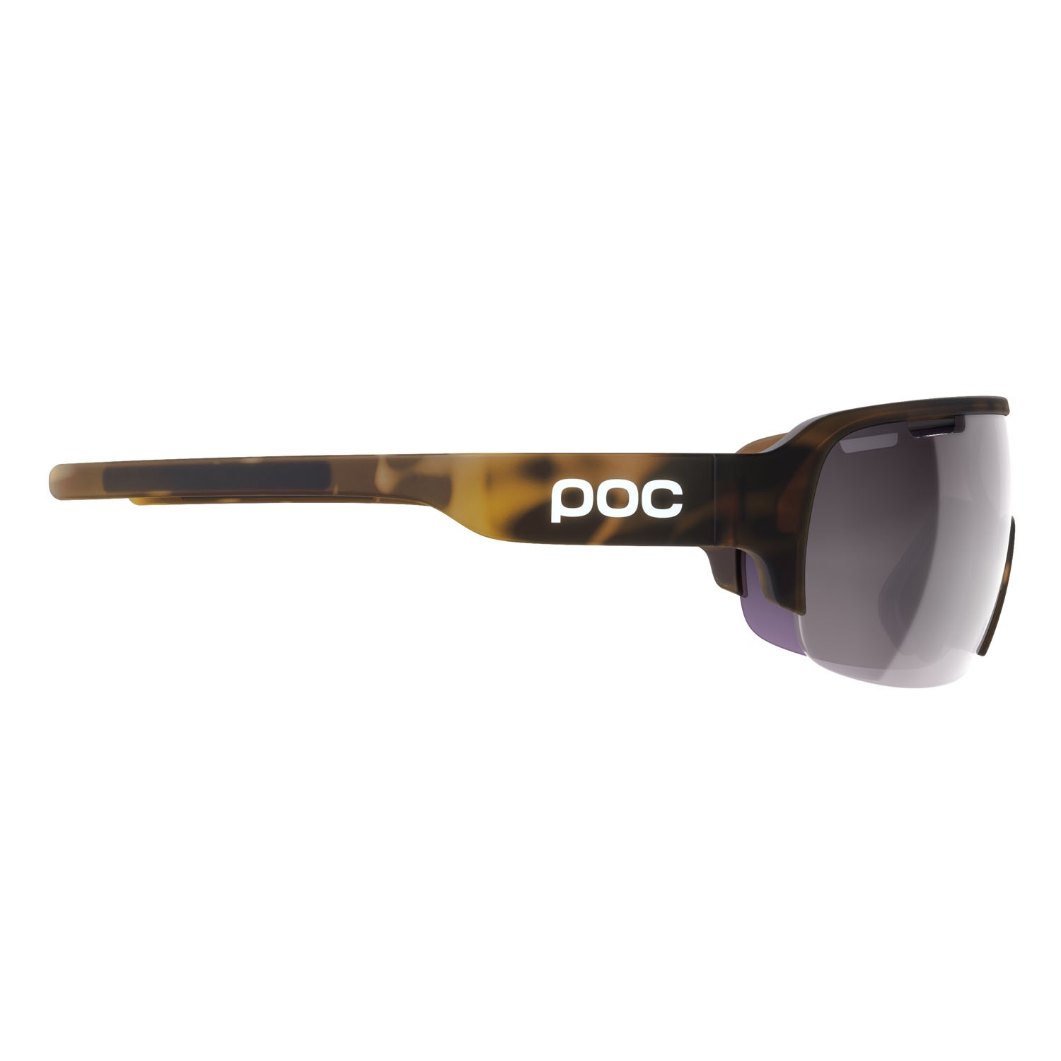 Sonnenbrillen Poc Do Half Blade DOHB5511 1812 VSI farbe tortoise brown gläser violet/silver mirror