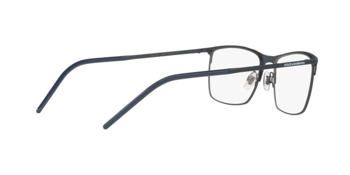 Eyeglasses Dolce & Gabbana DG 1309 (1358) color matte navy shape rectangle lenses demo lens