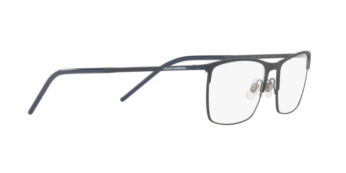 Eyeglasses Dolce & Gabbana DG 1309 (1358) color matte navy shape rectangle lenses demo lens