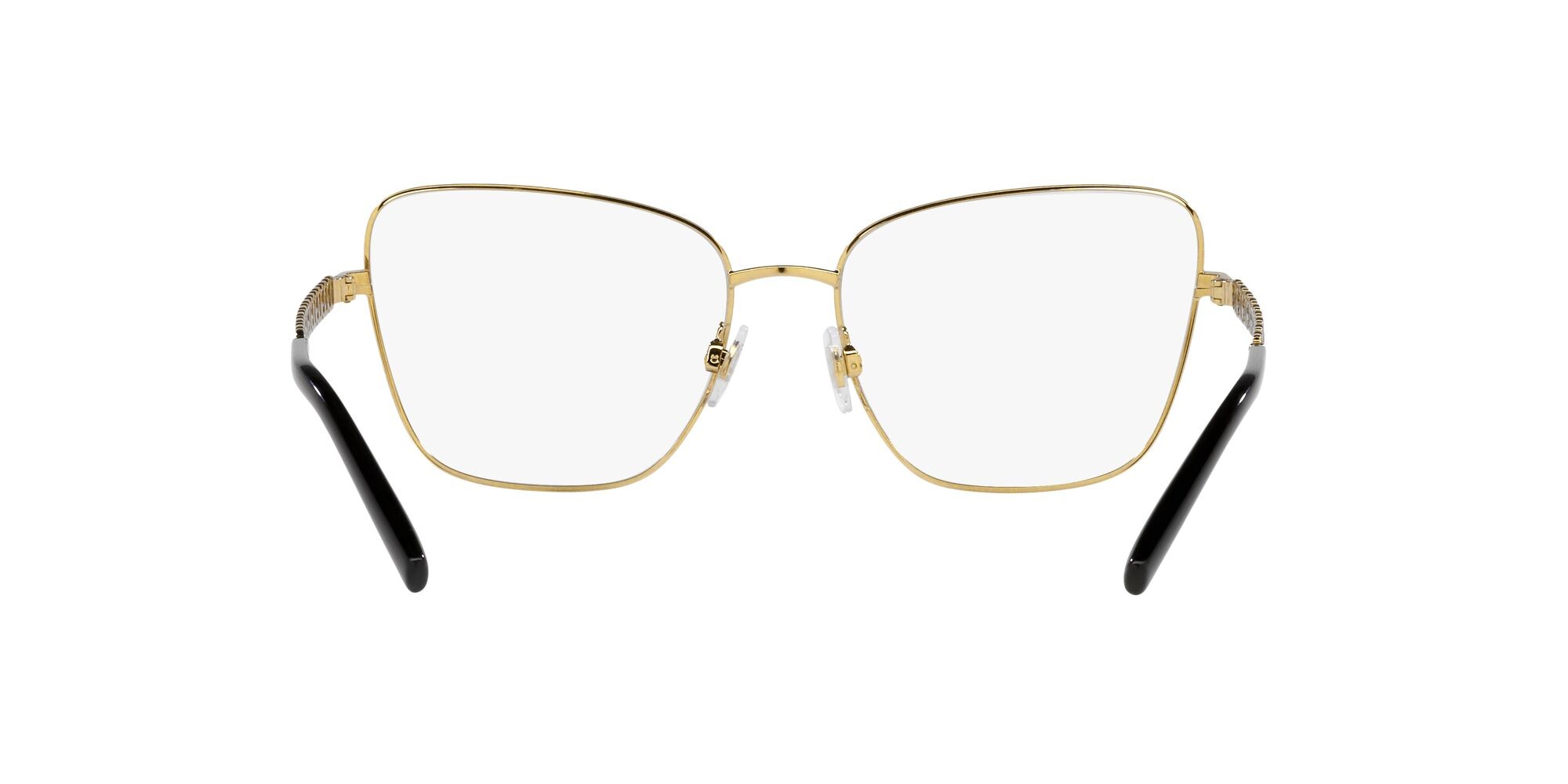 Occhiali da vista Dolce & Gabbana DG 1346 (1311) colore oro/nero opaco forma farfalla lenti lente demo