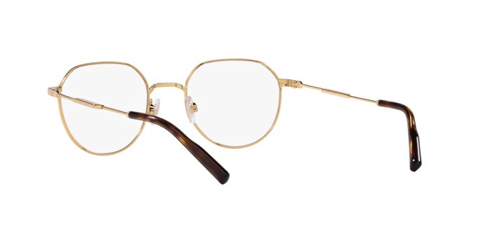 Occhiali da vista Dolce & Gabbana DG 1349 (02) colore oro forma pantos lenti lente demo