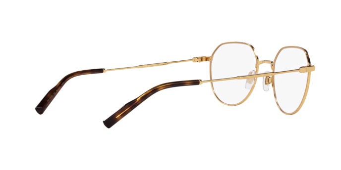 Occhiali da vista Dolce & Gabbana DG 1349 (02) colore oro forma pantos lenti lente demo