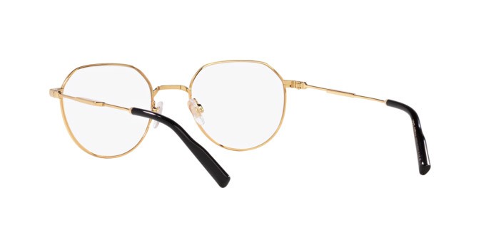 Eyeglasses Dolce & Gabbana DG 1349 (1311) color oro/nero opaco shape pantos lenses lente demo