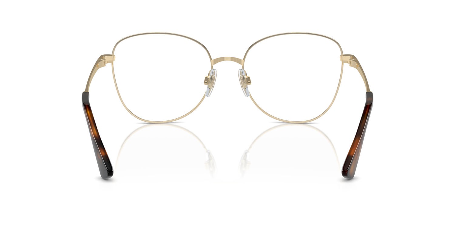 Eyeglasses Dolce & Gabbana DG 1355 (1365) color oro chiaro shape butterfly lenses lente demo