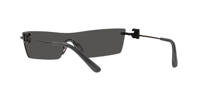 Sonnenbrillen Dolce & Gabbana DG 2292 (01/87) farbe nero form schmetterling gläser grigio scuro