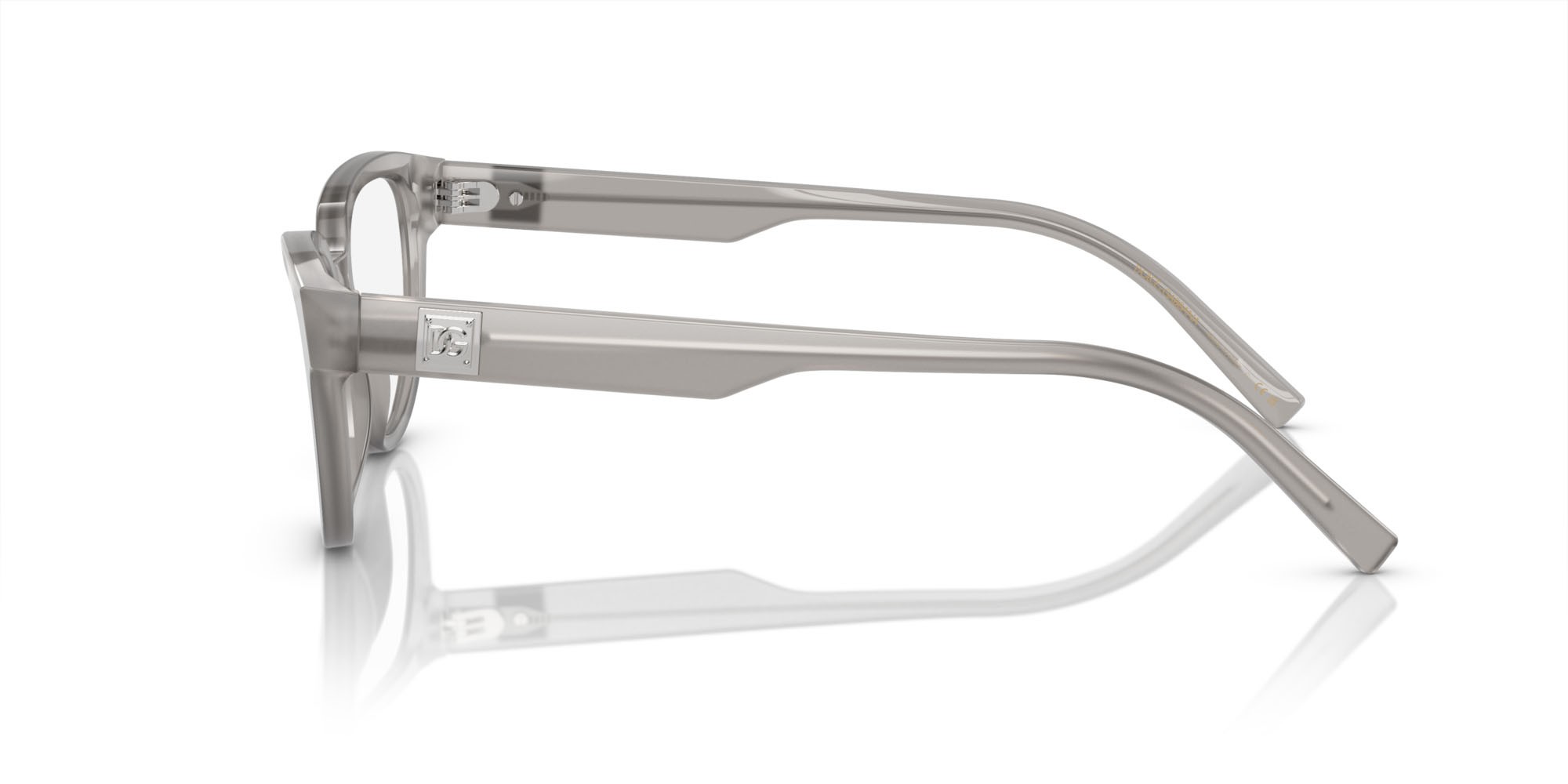 Brillen Dolce & Gabbana DG 3358 (3421) farbe grigio opale form schmetterling gläser lente demo