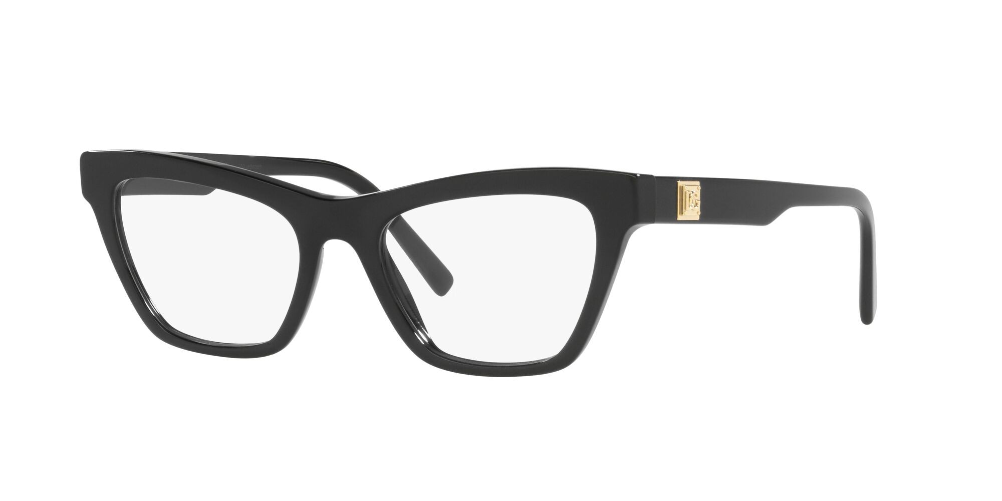 Brillen Dolce & Gabbana DG 3359 (501) farbe nero form cat-eye gläser lente demo