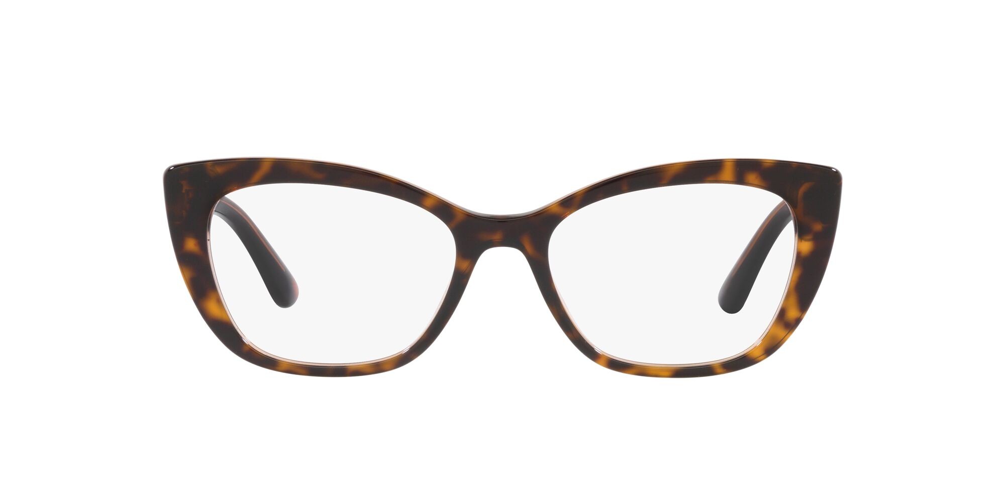 Eyeglasses Dolce & Gabbana DG 3360 (3256) color havana/marrone trasparente shape cat eye lenses lente demo