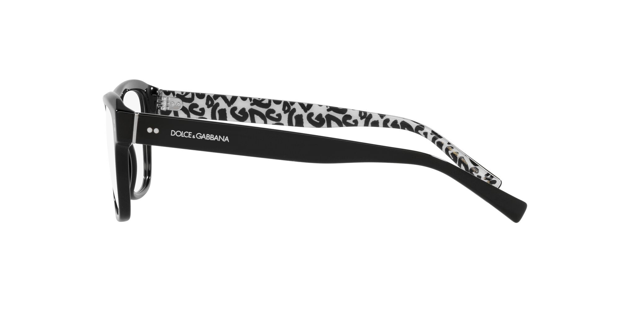 Brillen Dolce & Gabbana DG 3362 (3389) farbe nero form quadratisch gläser lente demo