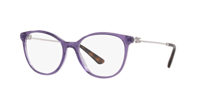 Brillen Dolce & Gabbana DG 3363 (3407) farbe fleur purple form schmetterling gläser lente demo