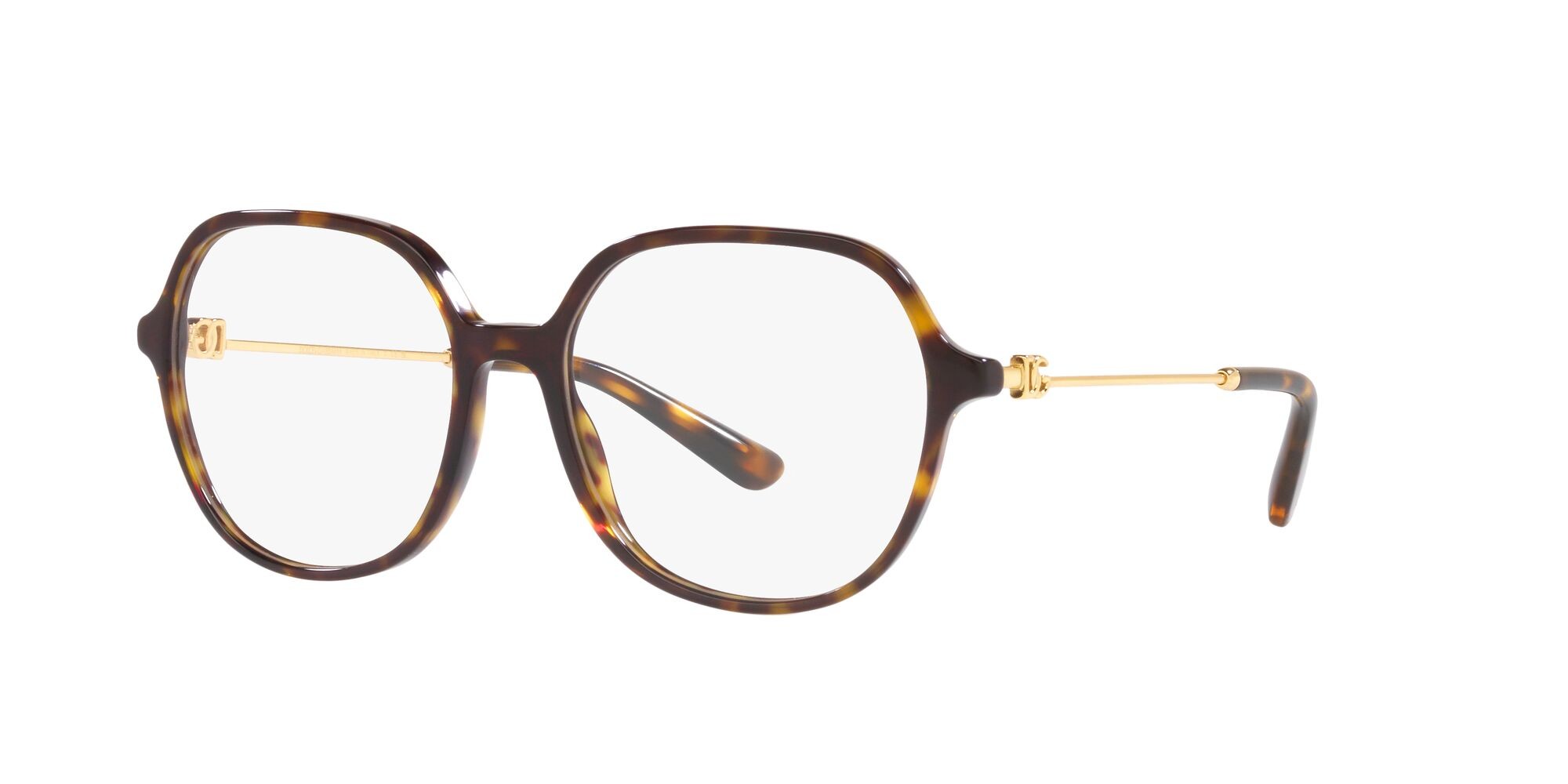 Eyeglasses Dolce & Gabbana DG 3364 (502) color havana shape butterfly lenses lente demo