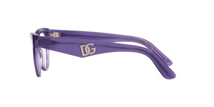 Brillen Dolce & Gabbana DG 3372 (3407) farbe fleur purple form schmetterling gläser lente demo