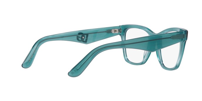 Brillen Dolce & Gabbana DG 3374 (3406) farbe fleur azure form quadratisch gläser lente demo