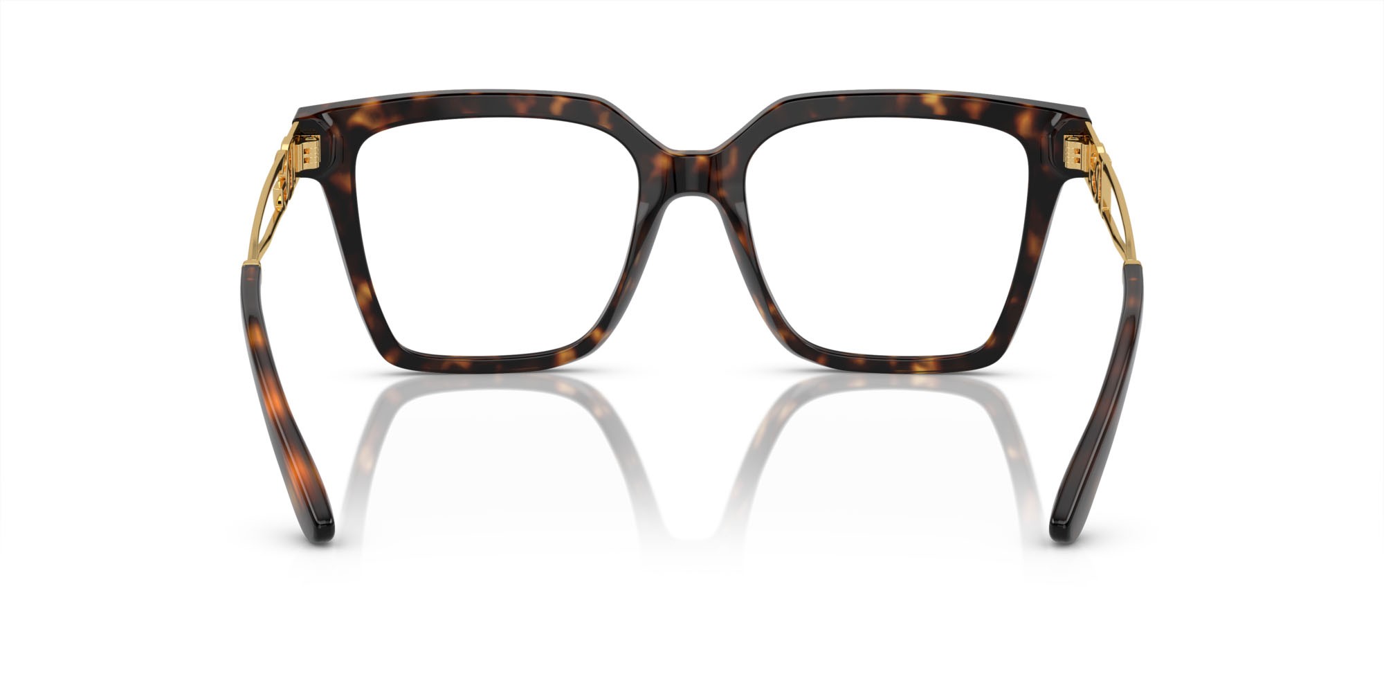 Eyeglasses Dolce & Gabbana DG 3376B (502) color havana shape square lenses lente demo