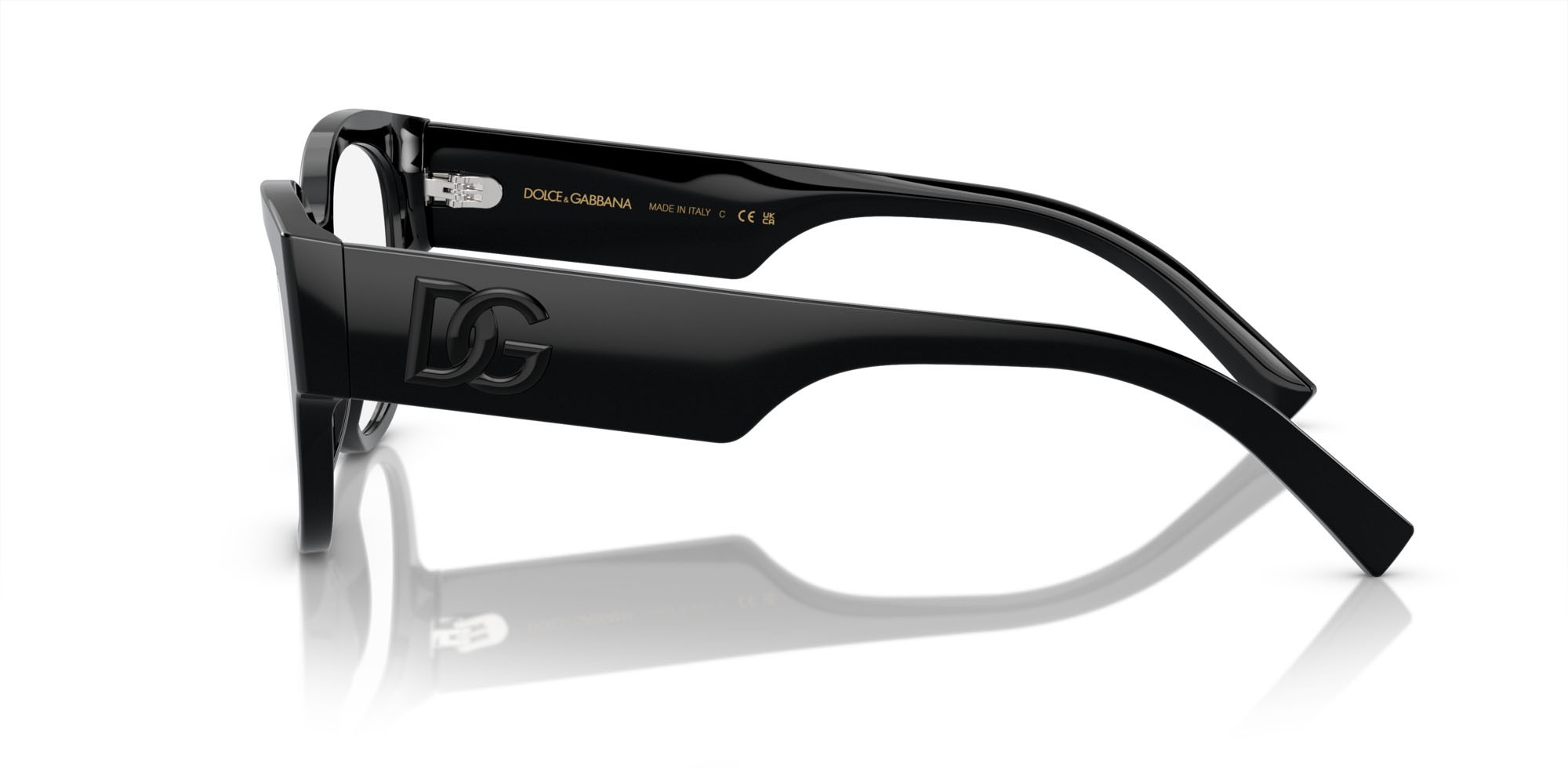 Brillen Dolce & Gabbana DG 3377 (501) farbe nero form schmetterling gläser lente demo