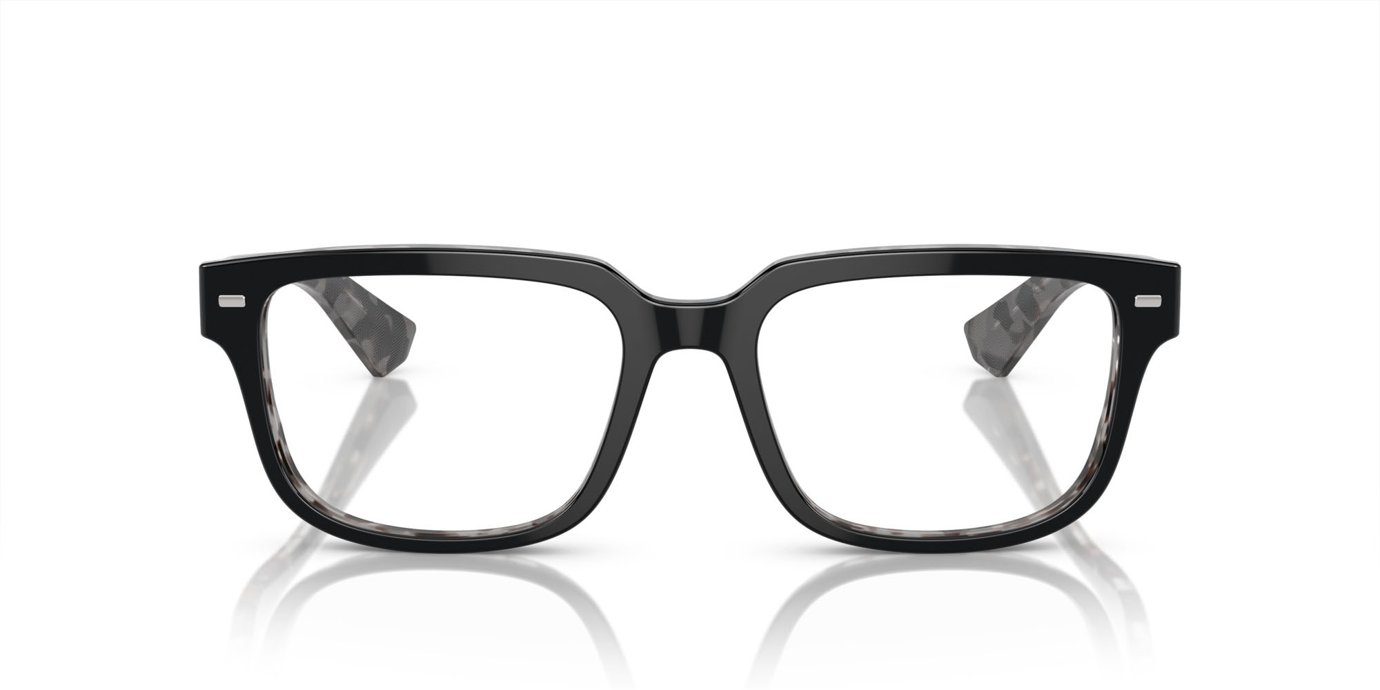 Occhiali da vista Dolce & Gabbana DG 3380 (3403) colore nero su havana grigio forma quadrato lenti lente demo