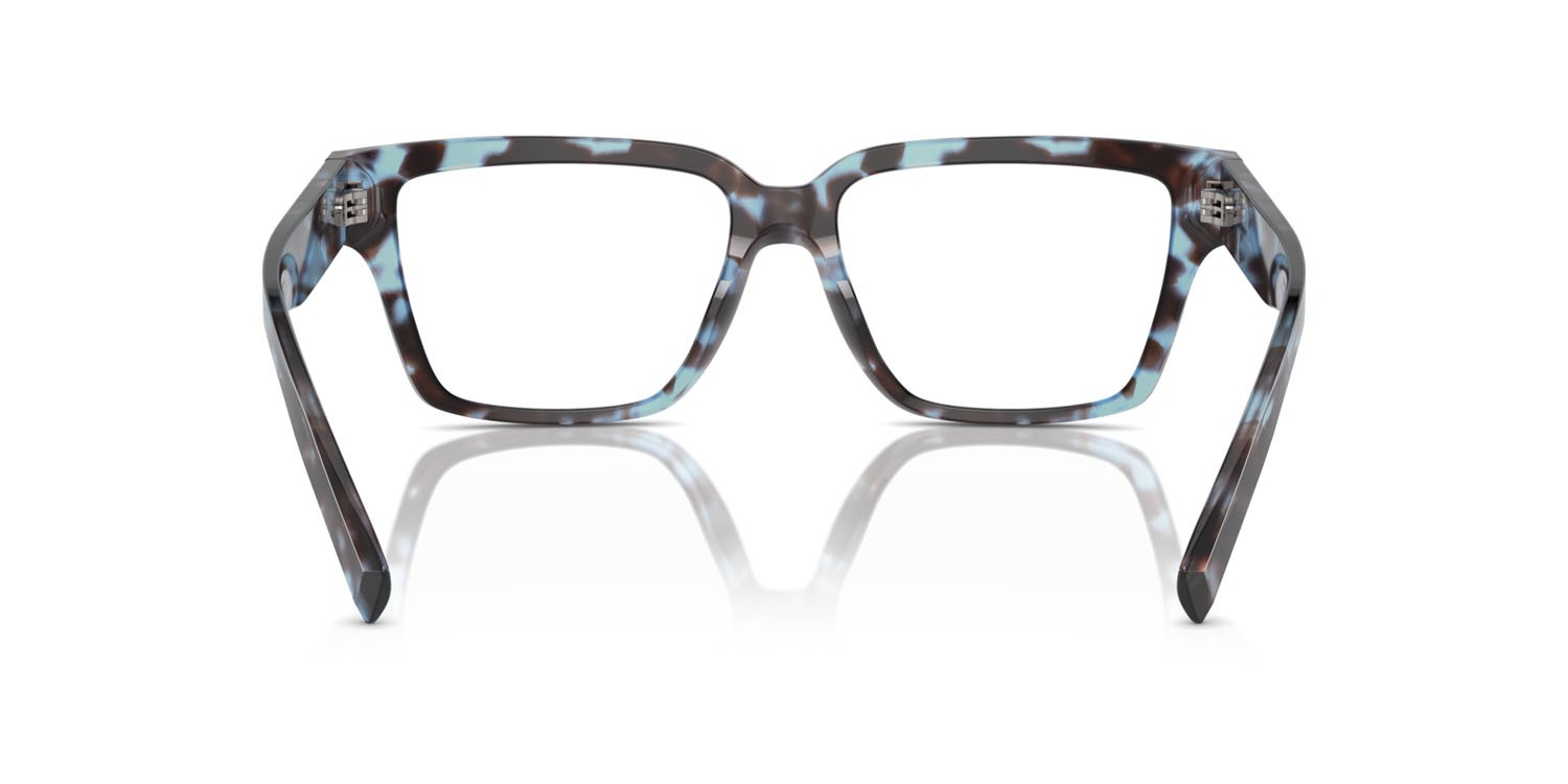 Occhiali da vista Dolce & Gabbana DG 3383 (3392) colore havana blu forma quadrato lenti lente demo