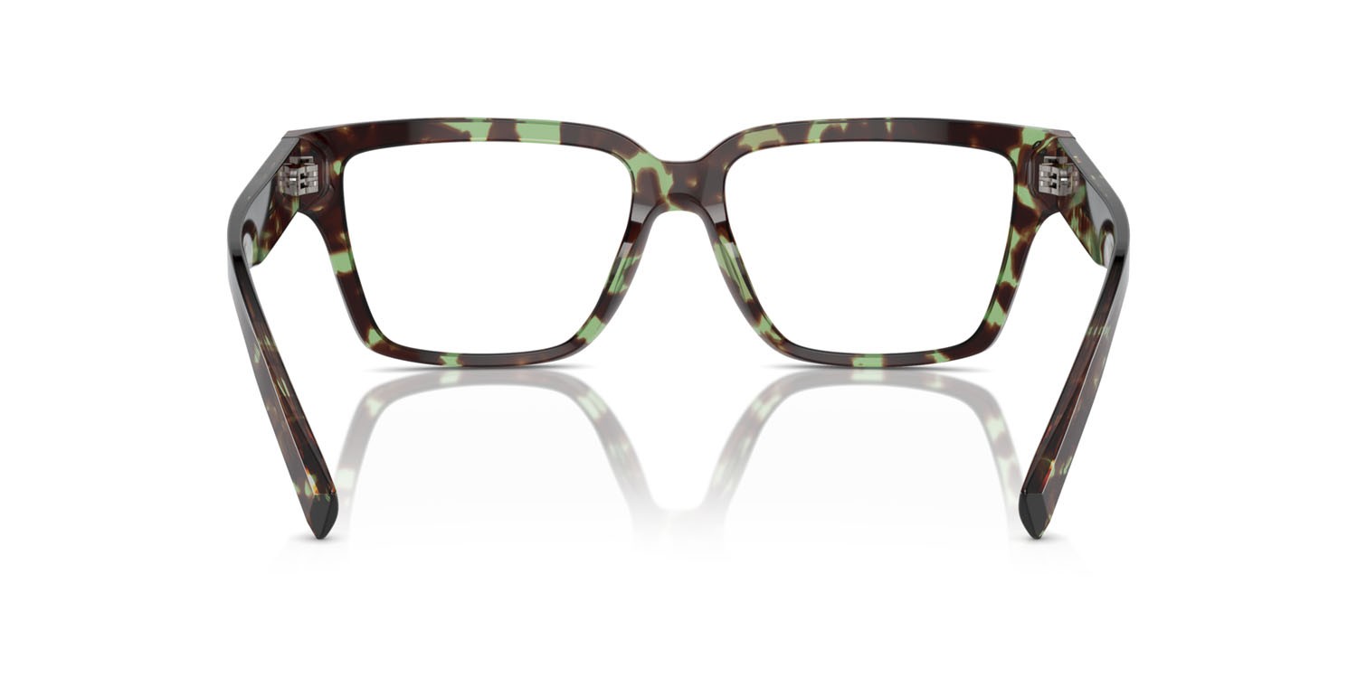 Eyeglasses Dolce & Gabbana DG 3383 (3432) color havana verde shape square lenses lente demo