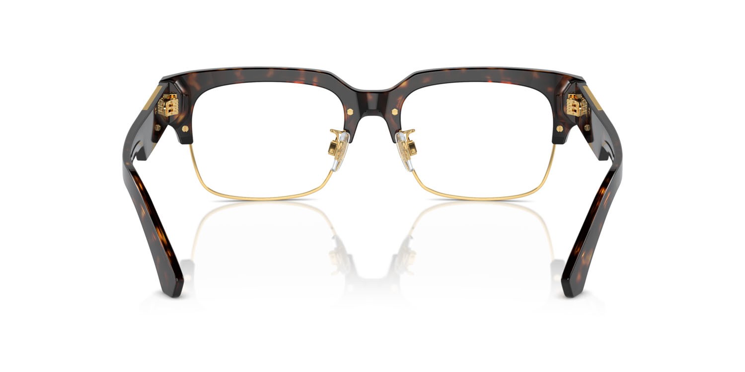 Occhiali da vista Dolce & Gabbana DG 3388 (502) colore havana forma quadrato lenti lente demo