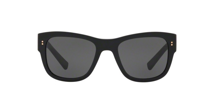 Sunglasses Dolce & Gabbana DG 4338 (501/87) color black shape square lenses grey