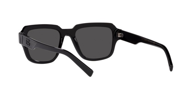 Sunglasses Dolce & Gabbana DG 4402 (501/87) color black shape square lenses dark grey