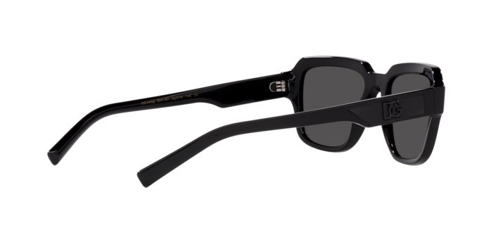 Sunglasses Dolce & Gabbana DG 4402 (501/87) color black shape square lenses dark grey