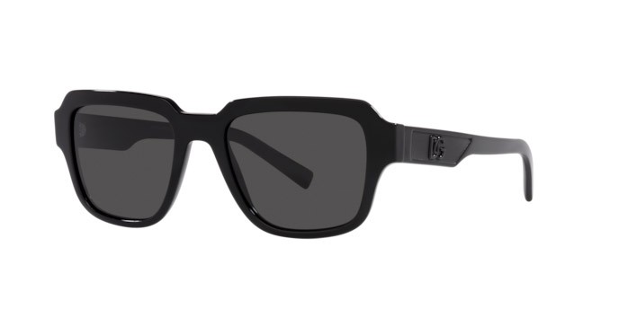 Sunglasses Dolce & Gabbana DG 4402 (501/87) color black shape square lenses dark grey
