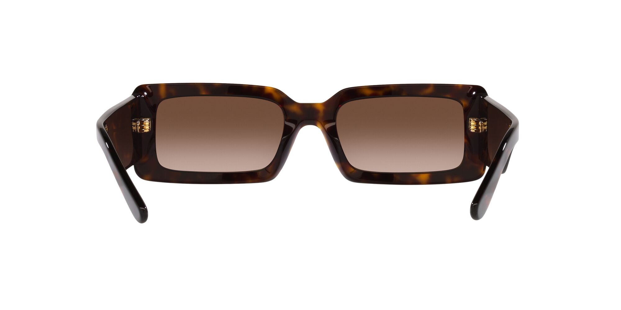 Occhiali da sole Dolce & Gabbana DG 4416 (502/13) colore havana forma rettangolare lenti marrone sfumato