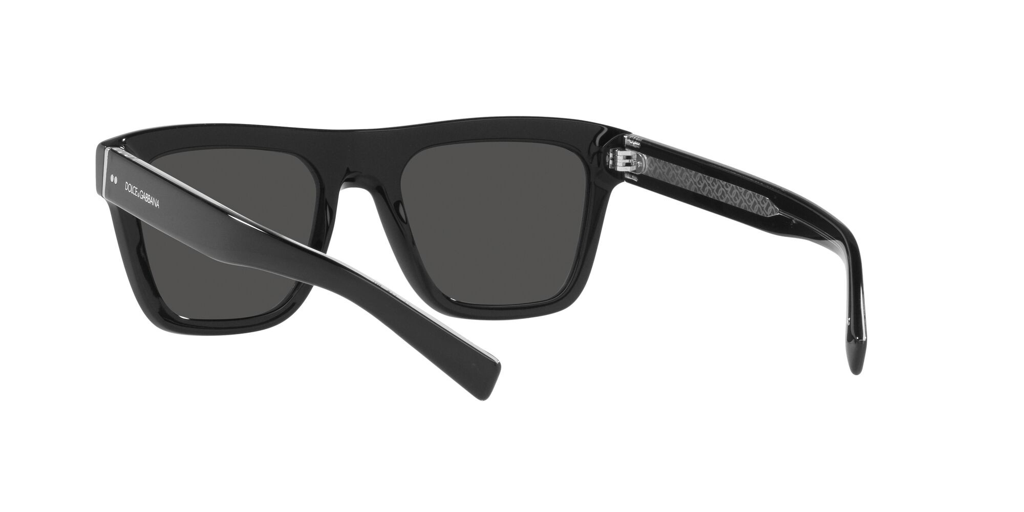 Occhiali da sole Dolce & Gabbana DG 4420 (501/87) colore nero forma quadrato lenti grigio scuro